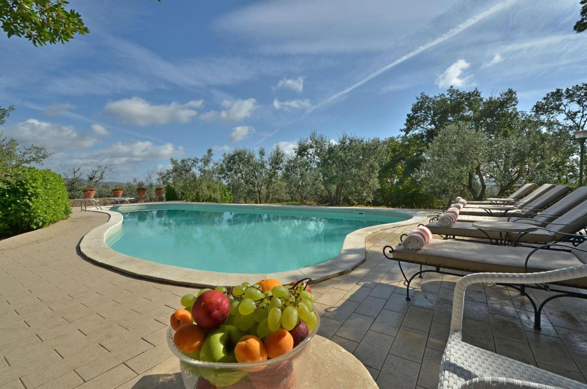 Vila Poggio Landi Bucine Exteriér fotografie
