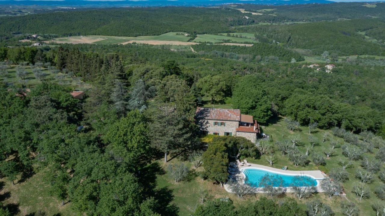 Vila Poggio Landi Bucine Exteriér fotografie