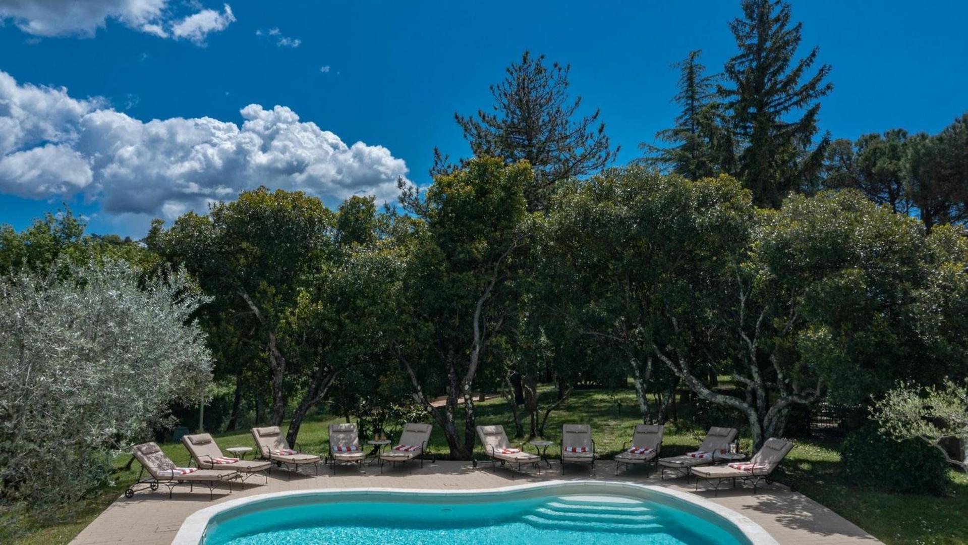 Vila Poggio Landi Bucine Exteriér fotografie
